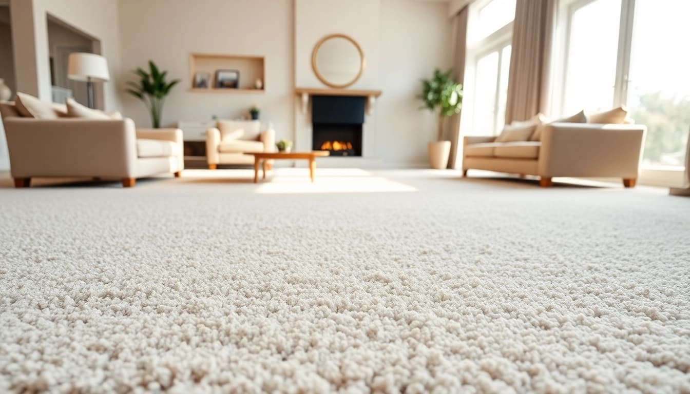 Revitalize your home with Carpet cleaning services in Glasgow, showing a beautifully cleaned carpet.