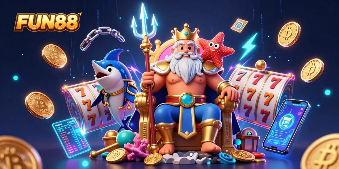 Create winning strategies at FUN88 with immersive slot games and vibrant 3D visuals.