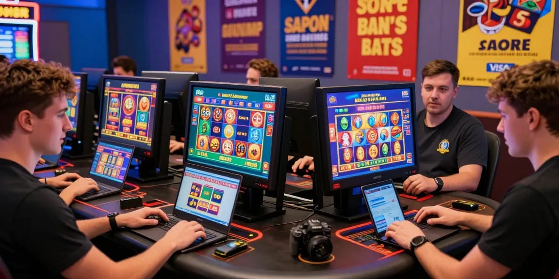 UK players enjoying credit card casinos at chps.org.uk with vibrant gaming interfaces and promotional offers.