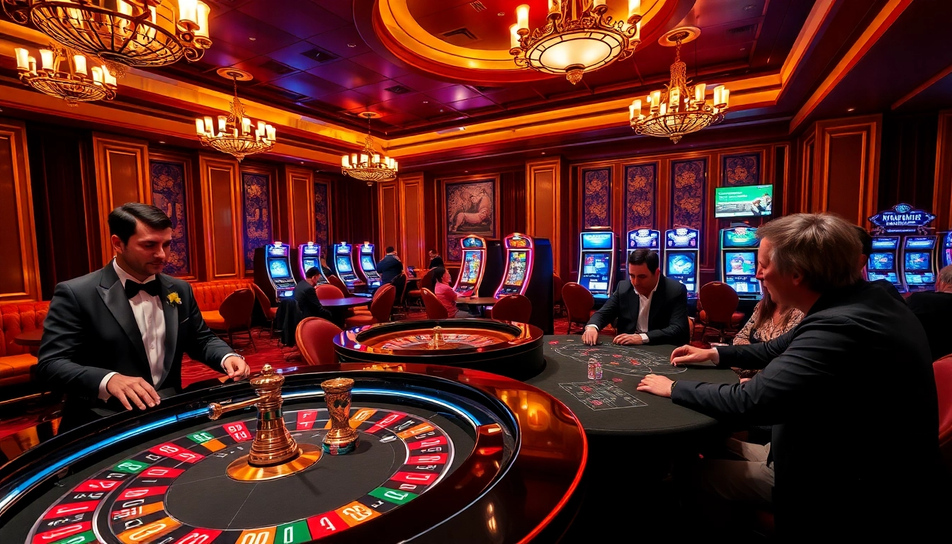 Experience the thrill of F168 VIP with high-stakes poker and luxury ambiance in a casino.